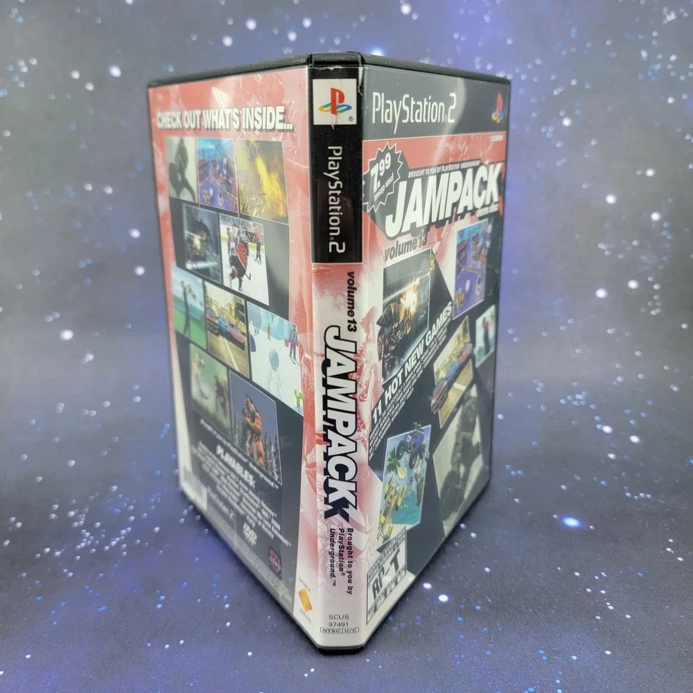 Sony PlayStation 2 Jampack Volume 13 Demo Disc PS2 Shadow Colossus SCUS 97491